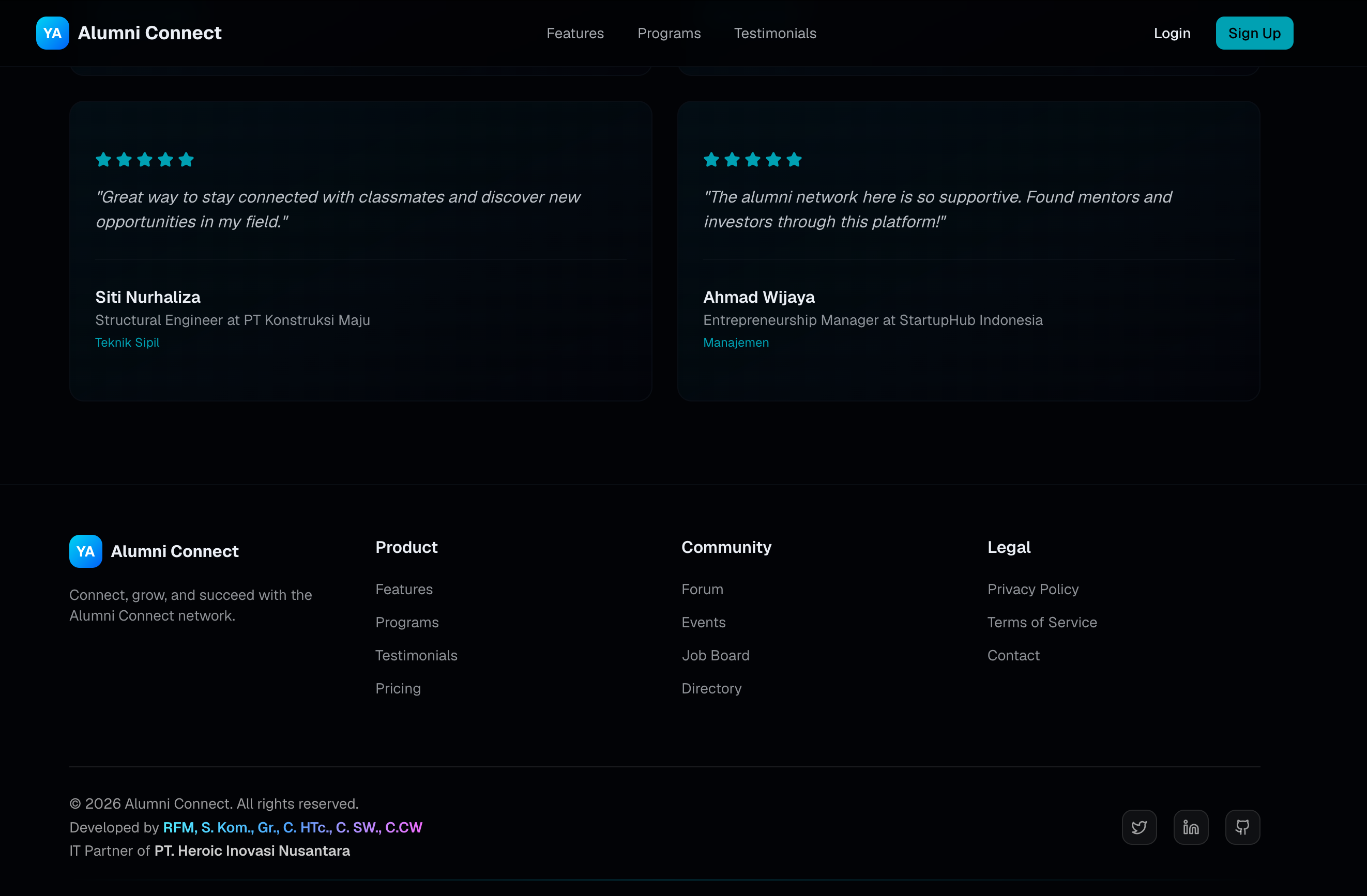 Alumni Connect App